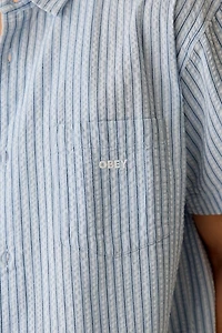 OBEY Alan Woven Button-Down Shirt