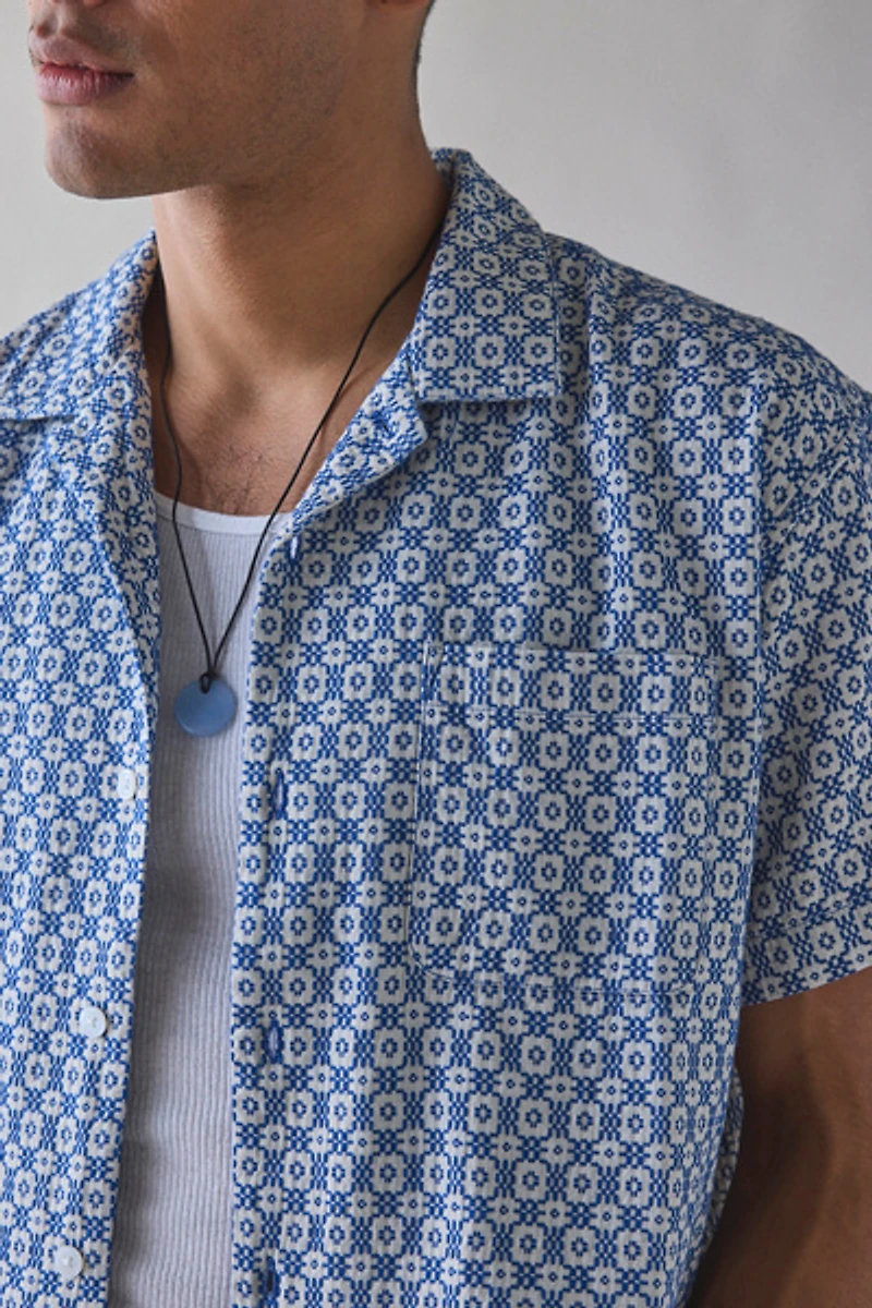 OBEY Adrian Woven Short Sleeve Shirt