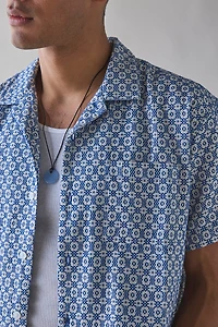 OBEY Adrian Woven Short Sleeve Shirt