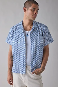 OBEY Adrian Woven Short Sleeve Shirt