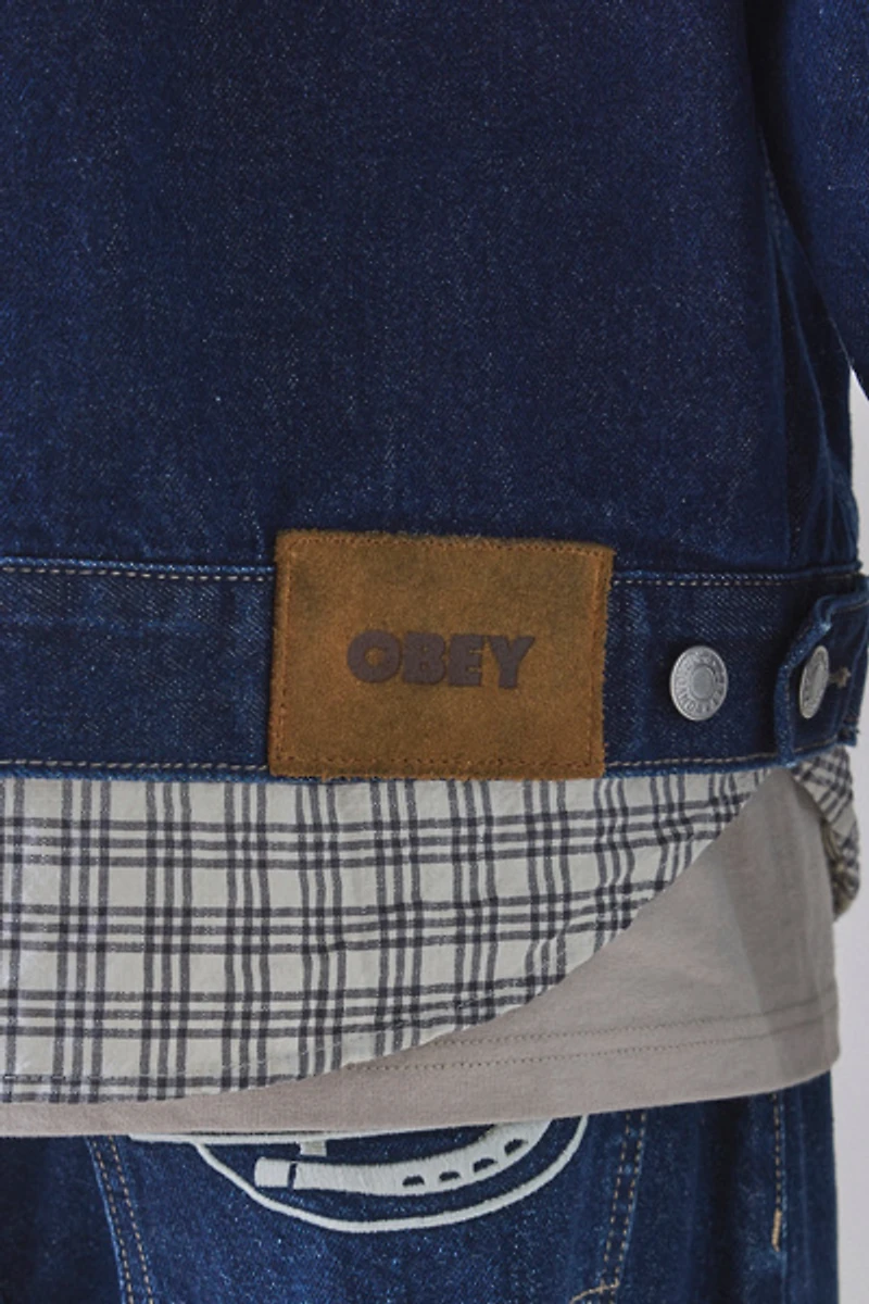 OBEY Base Denim Trucker Jacket