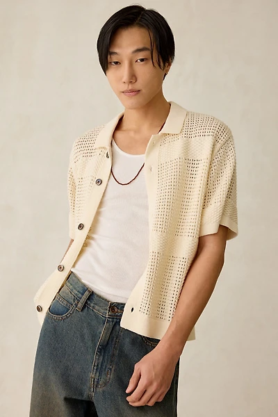 OBEY Zach Short Sleeve Polo Sweater