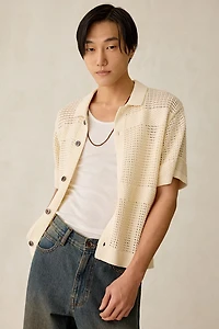 OBEY Zach Short Sleeve Polo Sweater