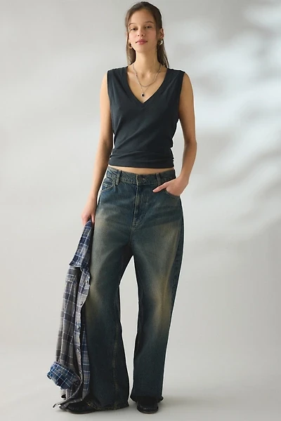 BDG V-Neck Sleeveless Spill The Tee