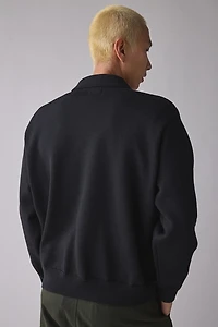 OBEY Matt Zip Up Polo Collar Sweater