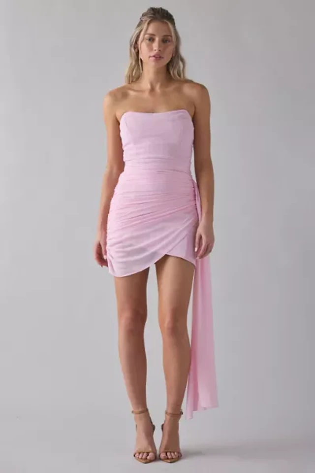 bdg juliana smocked strapless mini dress Bdg Juliana Smocked Strapless Mini Dress Seed Packet
