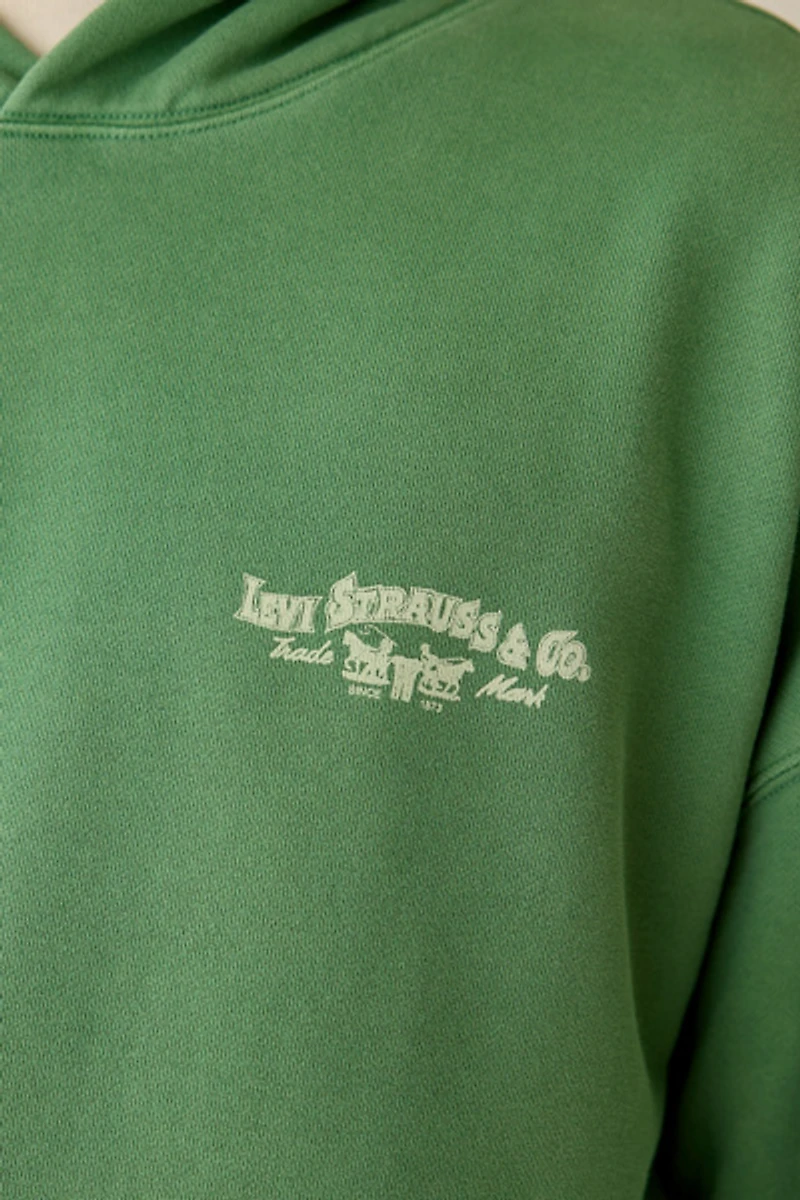 Levi’s® Two Horse Records Boxy Hoodie Sweatshirt