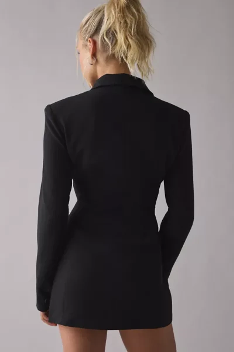 Lioness Cheri Long Sleeve Blazer Mini Dress