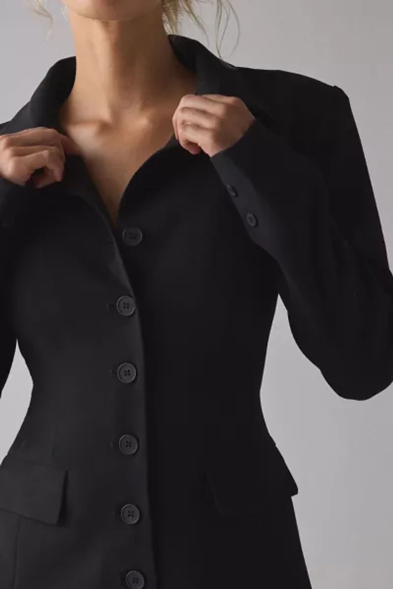 Lioness Cheri Long Sleeve Blazer Mini Dress