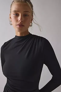 Lioness Contour High Neck Long Sleeve Maxi Dress