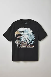Harley Davidson X mgk lost americana Graphic Tee