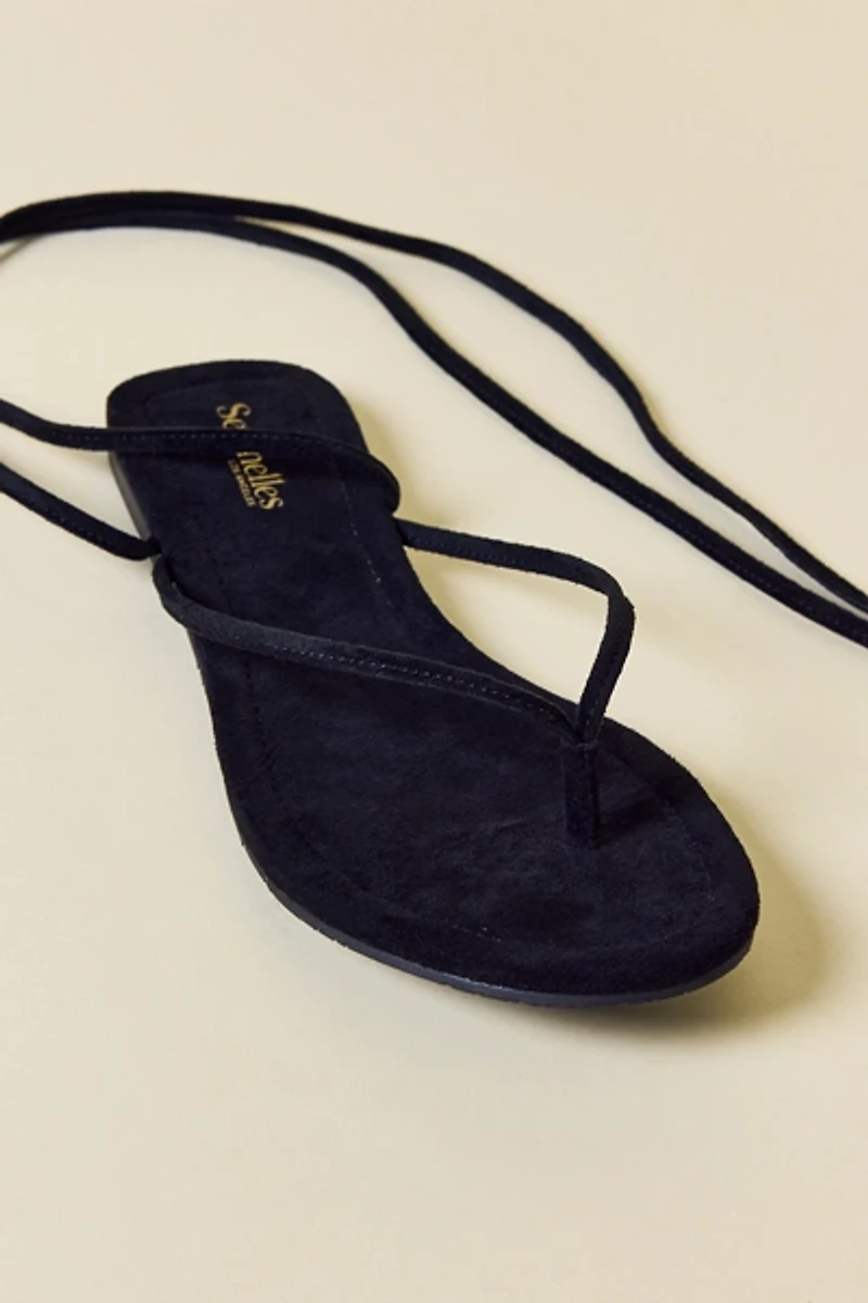 Seychelles Wander The World Ankle Wrap Sandal