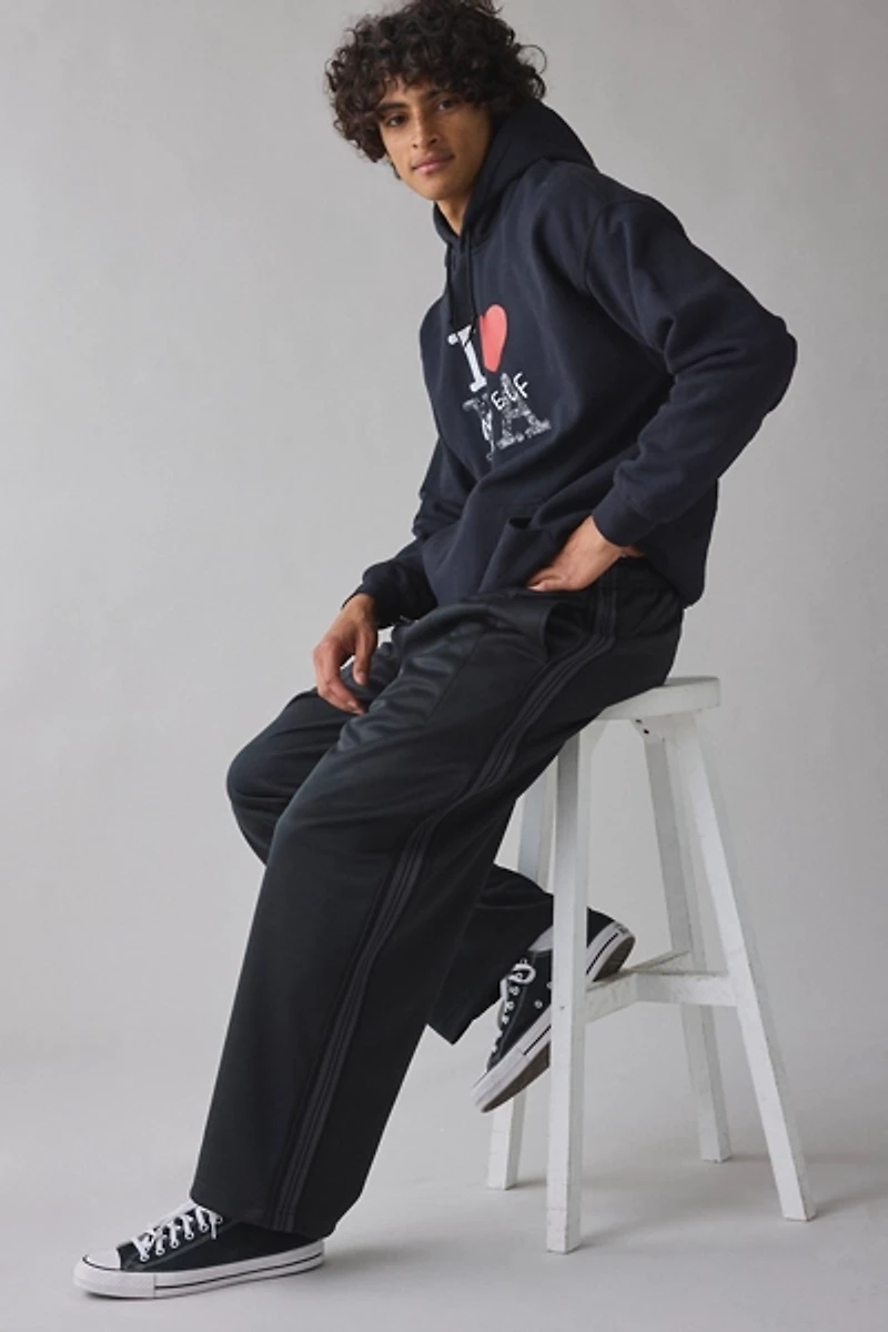 UO Retro Sport Wide Leg Track Pant