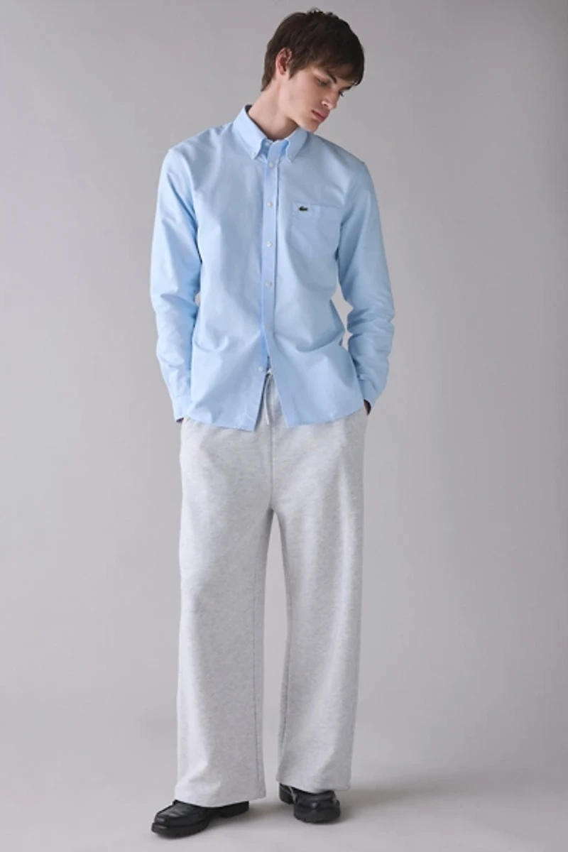 Lacoste Regular Fit Long Sleeve Oxford Shirt