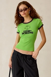 Crap Eyewear Luv Buzz Small Oval Sunglasses