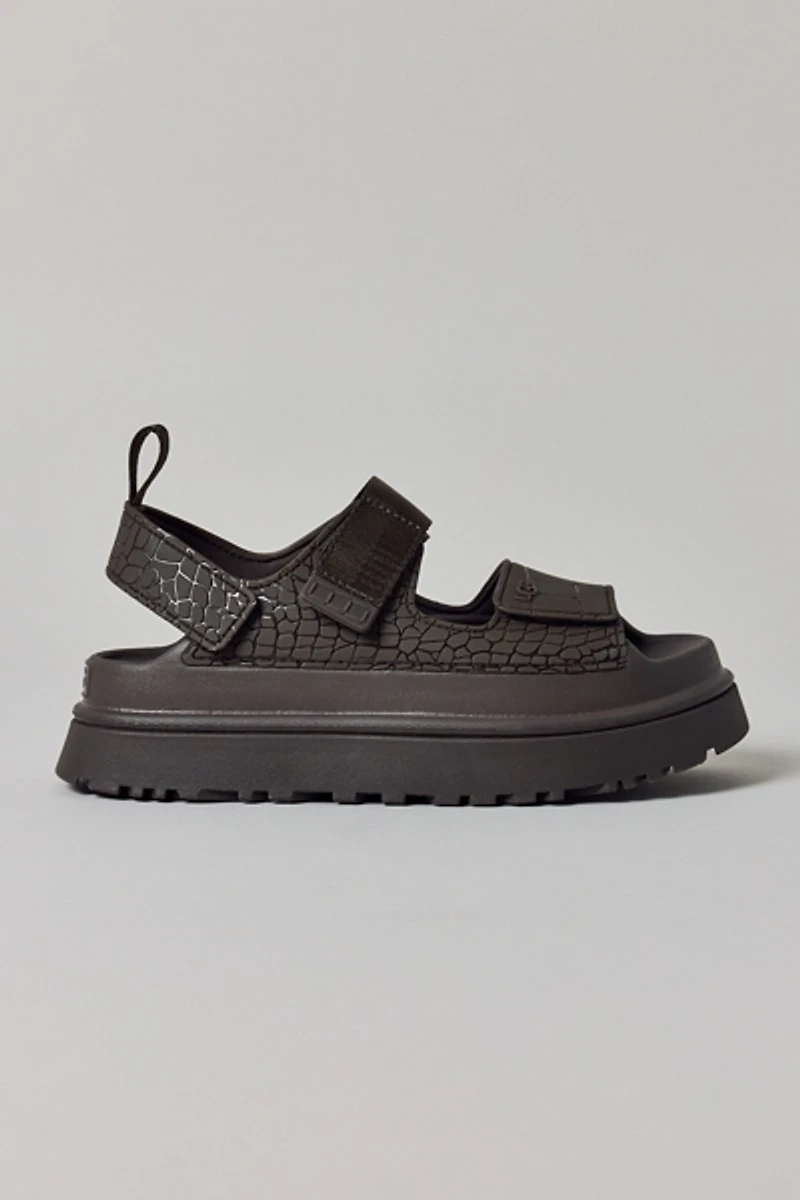 UGG Women's GoldenGlow Embossed Sandal