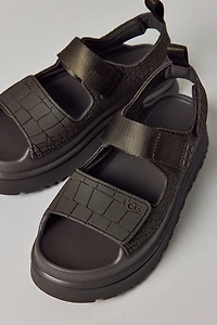 UGG Women's GoldenGlow Embossed Sandal