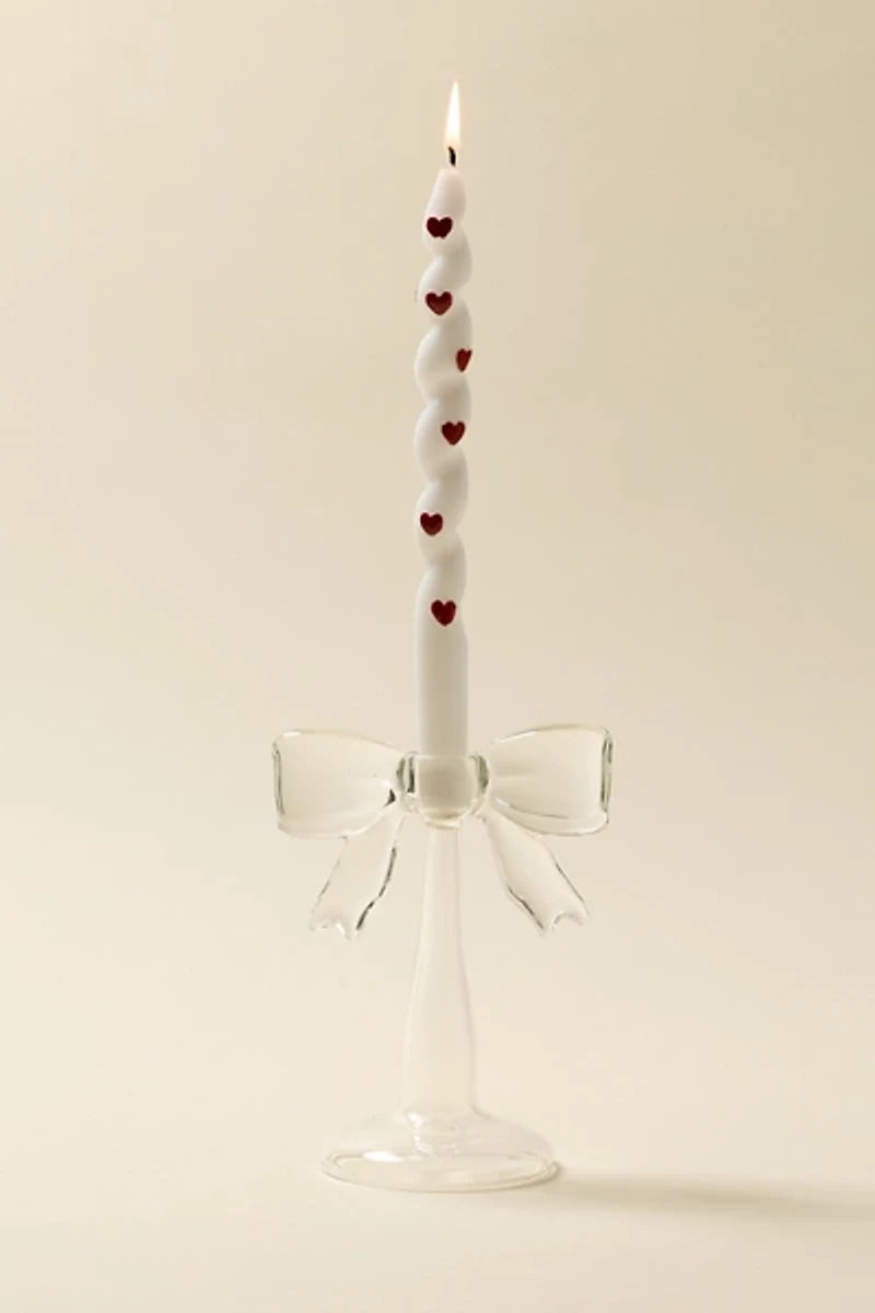 For Love & Lemons UO Exclusive Bow Shaped Taper Candle Holder
