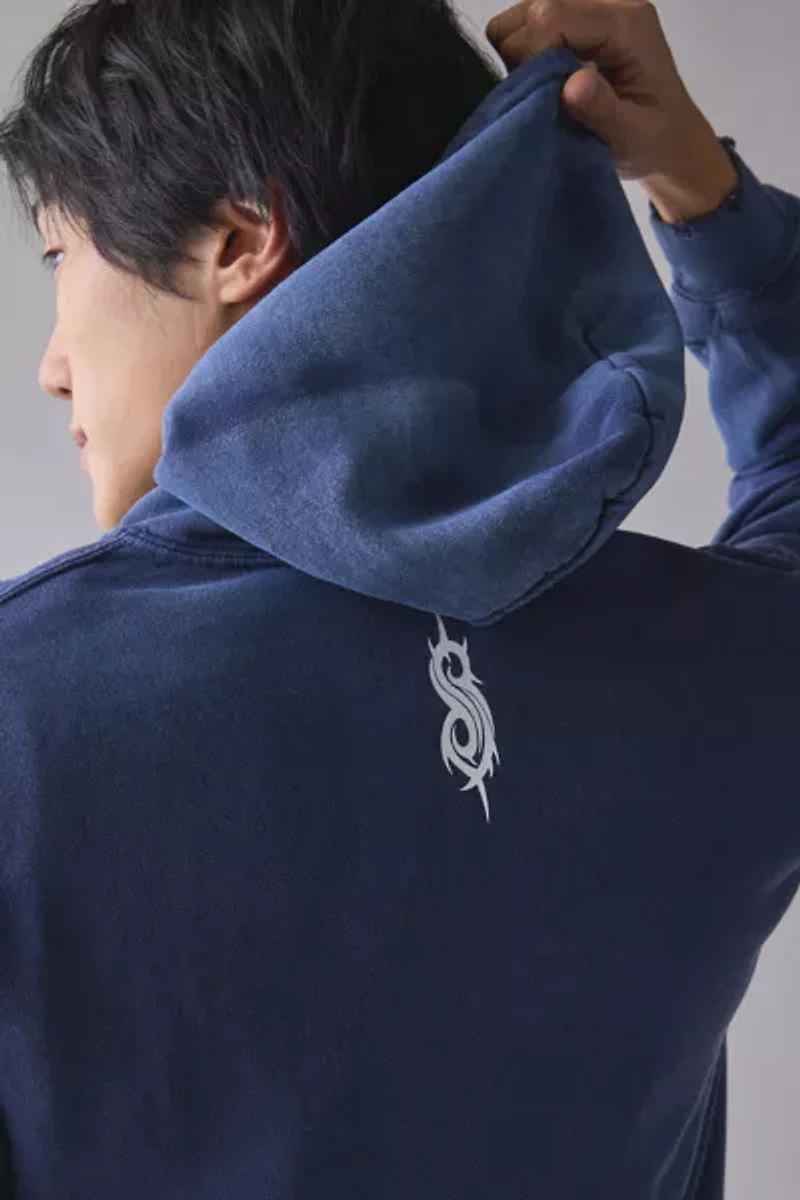 Slipknot Graphic Distressed Hoodie Sweatshirt