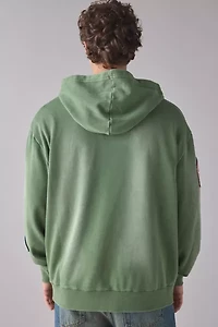 Rolling Stones Patches Hoodie Sweatshirt