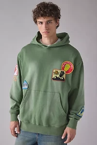 Rolling Stones Patches Hoodie Sweatshirt