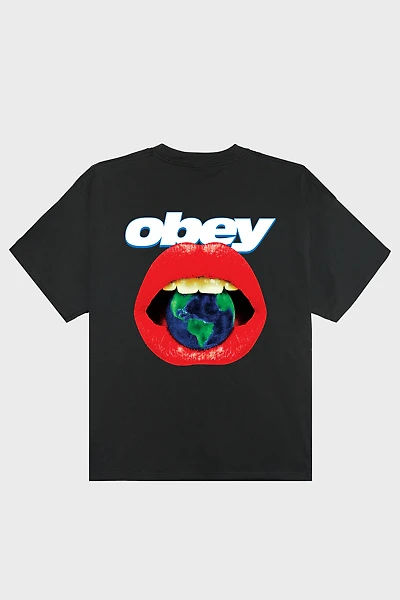OBEY Lips Graphic Tee