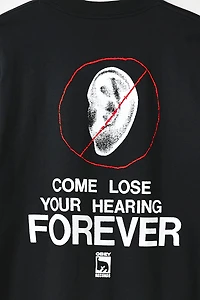 OBEY Come Lose Your Hearing Forever Graphic Tee