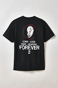 OBEY Come Lose Your Hearing Forever Graphic Tee