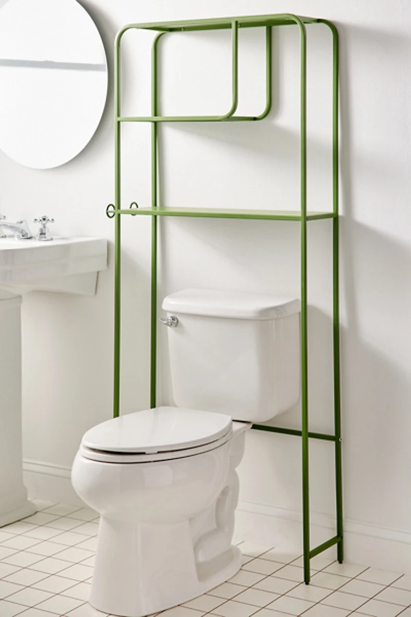 Alana Over-The-Toilet Metal Storage Shelf