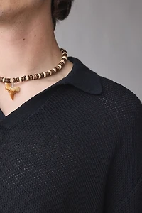 UO Skylor Popover Polo Collar Sweater