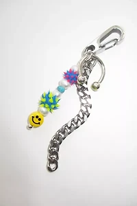 RIMOR Happy Face Pierced Keychain