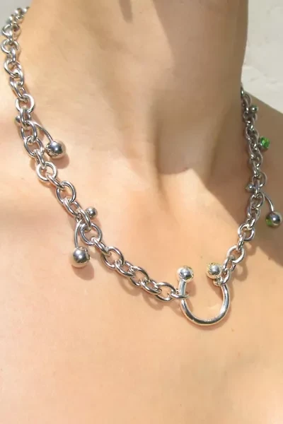 RIMOR Multi Pierced Chain Necklace