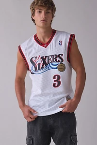 Mitchell & Ness NBA Philadelphia 76ers Allen Iverson 2000 Basketball Jersey