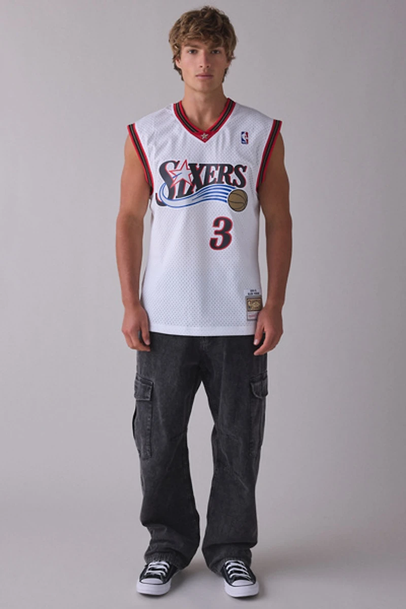 Mitchell & Ness NBA Philadelphia 76ers Allen Iverson 2000 Basketball Jersey