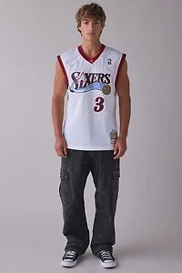 Mitchell & Ness NBA Philadelphia 76ers Allen Iverson 2000 Basketball Jersey