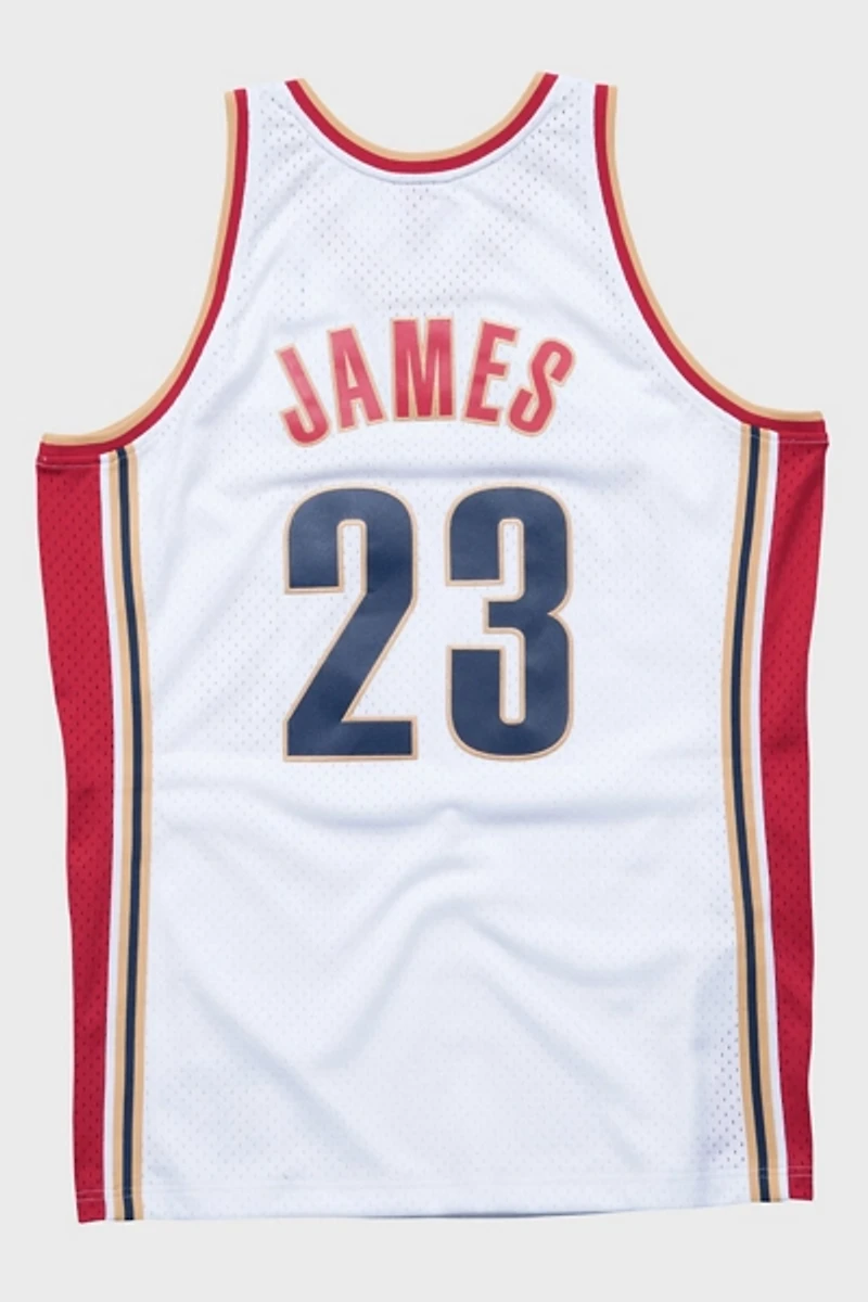 Mitchell & Ness NBA Cleveland Cavaliers LeBron James Basketball Jersey