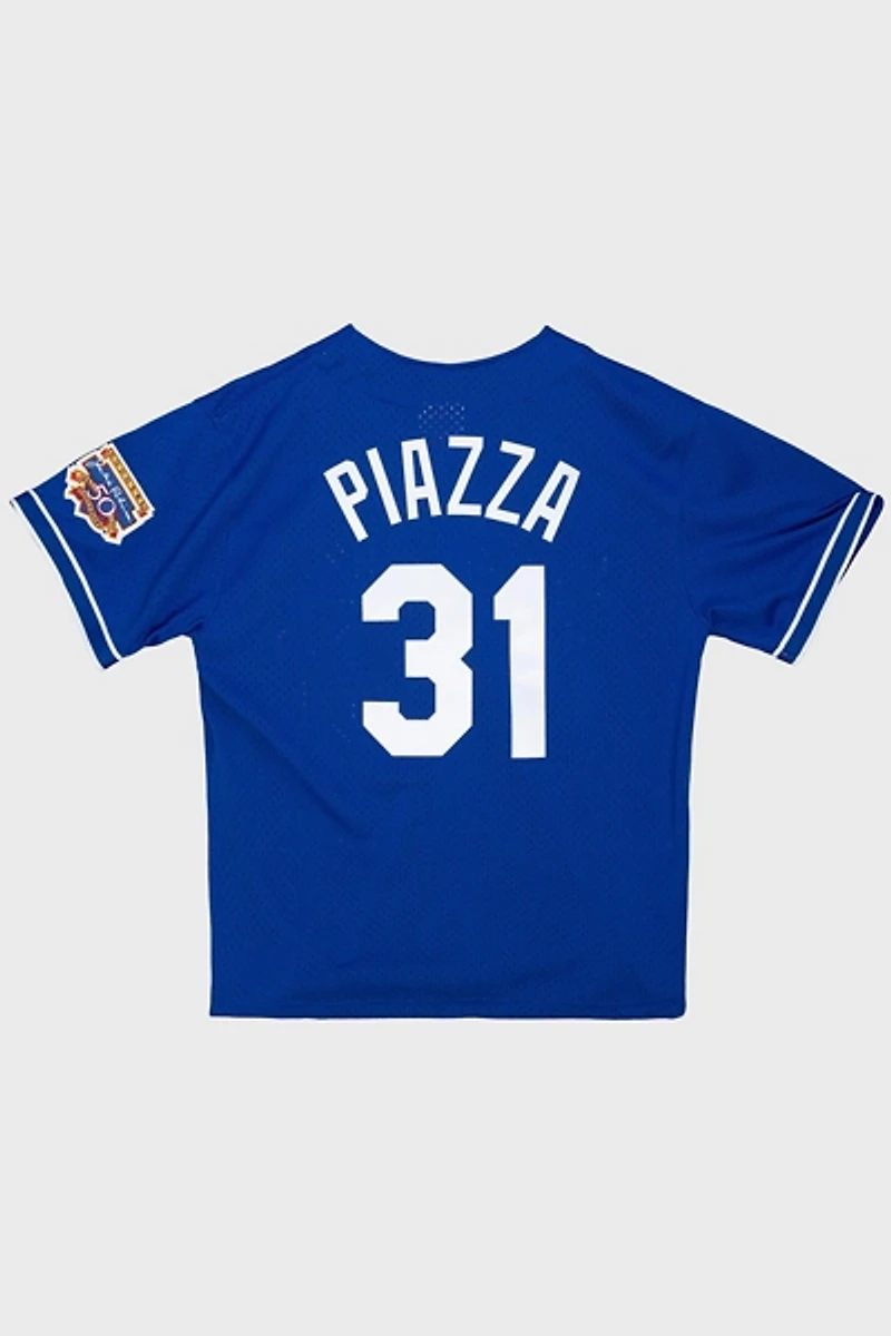Mitchell & Ness MLB Los Angeles Dodgers Mike Piazza Baseball Jersey