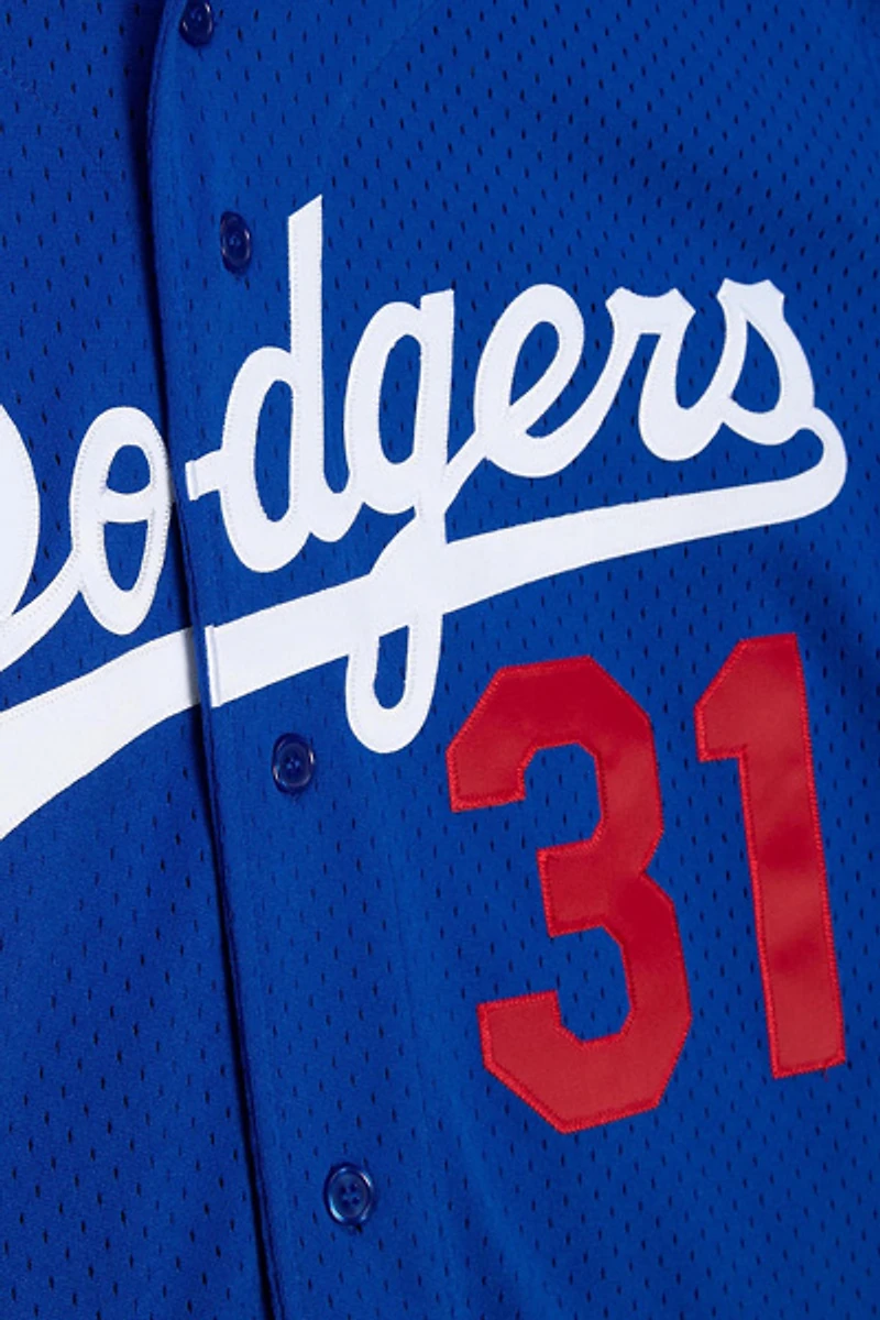 Mitchell & Ness MLB Los Angeles Dodgers Mike Piazza Baseball Jersey