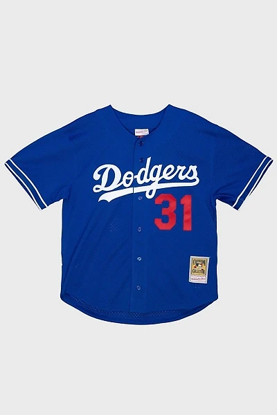 Mitchell & Ness MLB Los Angeles Dodgers Mike Piazza Baseball Jersey