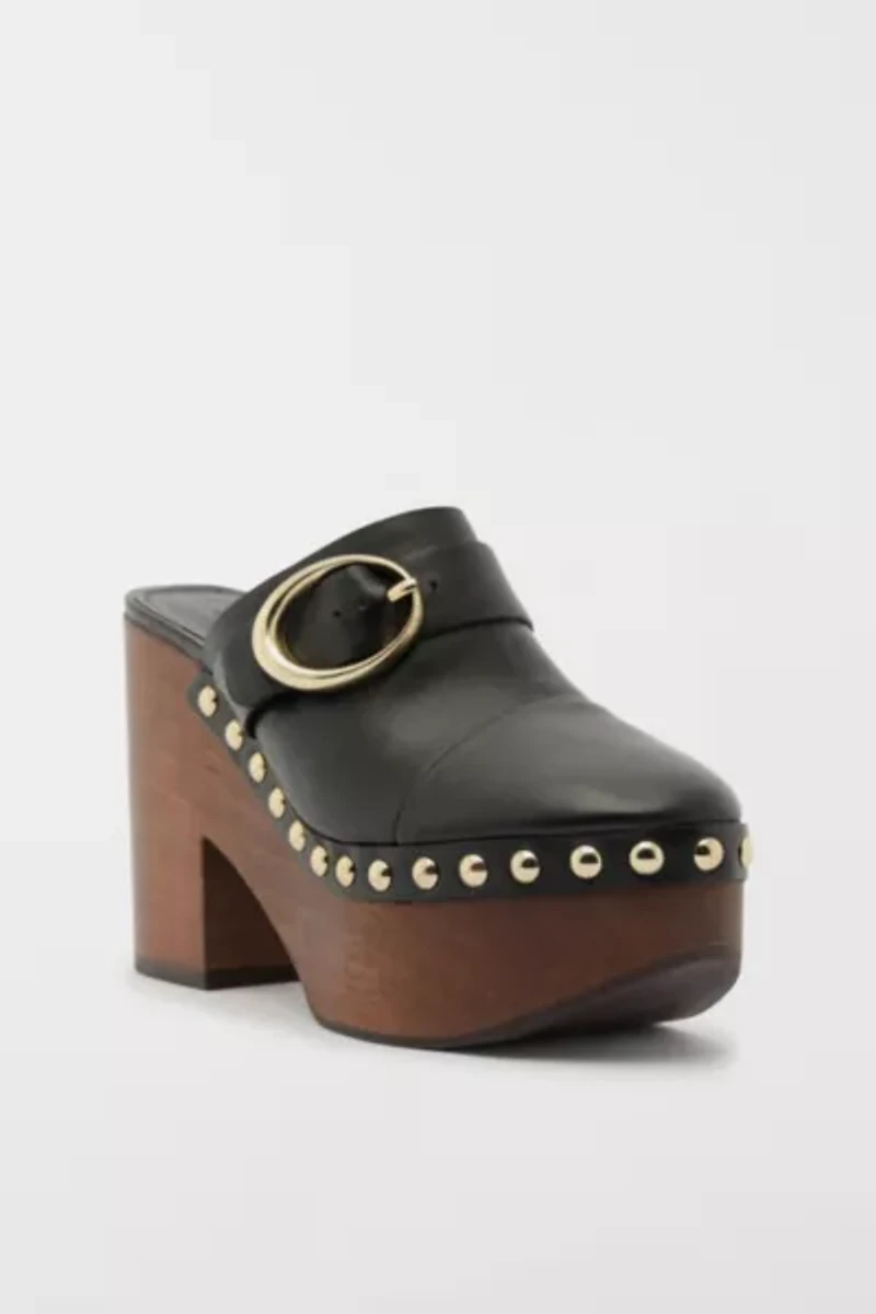 Schutz Piper Platform Buckle Clog
