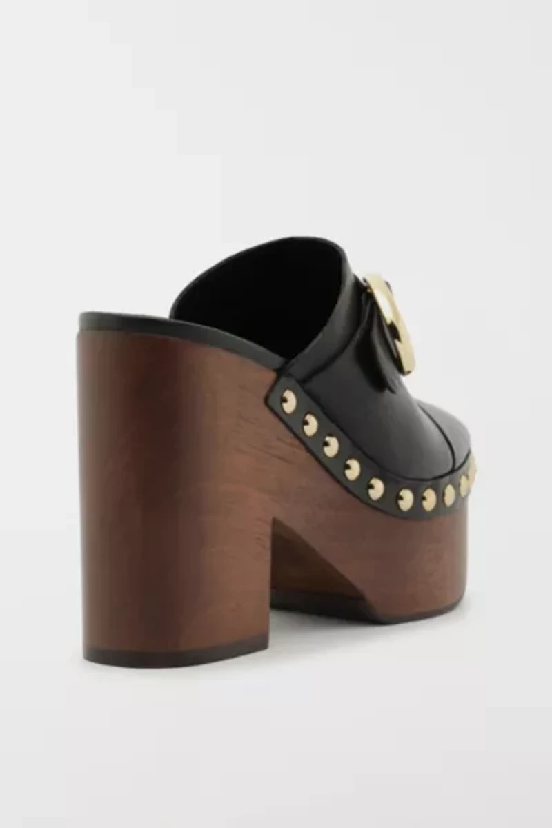 Schutz Piper Platform Buckle Clog