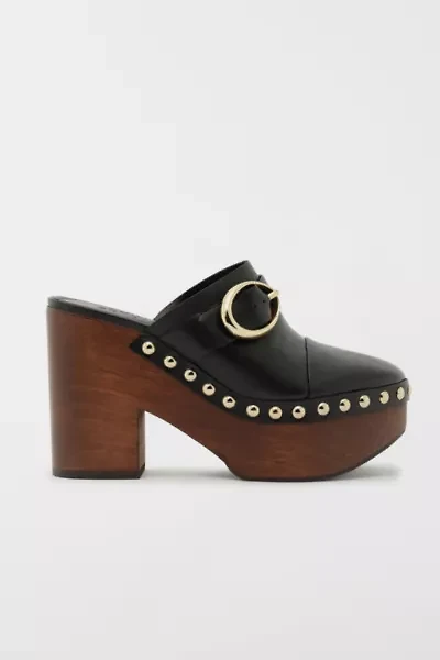Schutz Piper Platform Buckle Clog