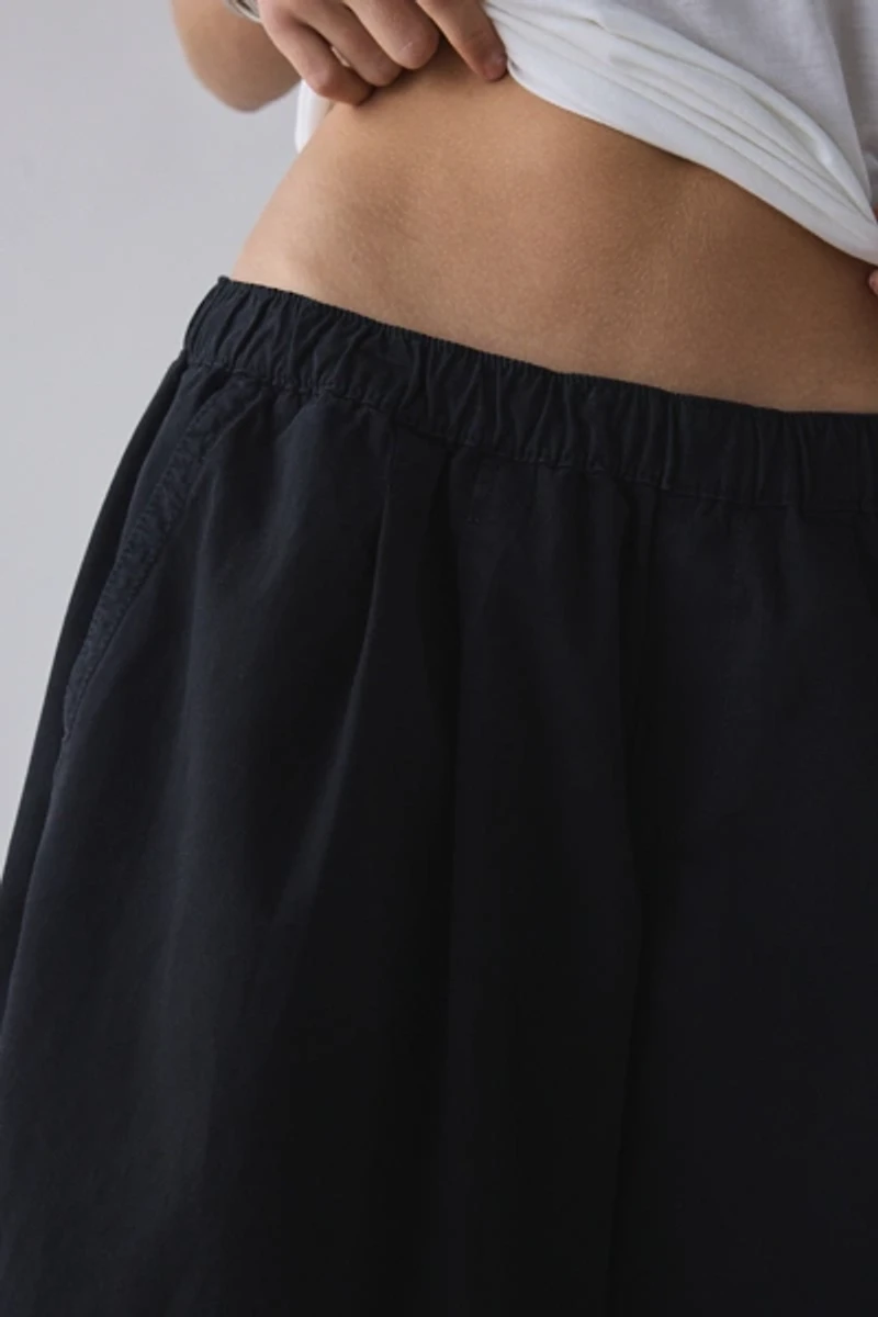 BDG Bobbi Cropped Baggy Pull-On Pant