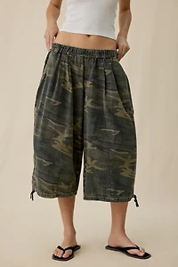 BDG Bobbi Cropped Baggy Pull-On Pants