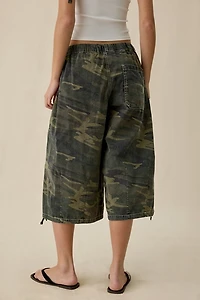 BDG Bobbi Cropped Baggy Pull-On Pants