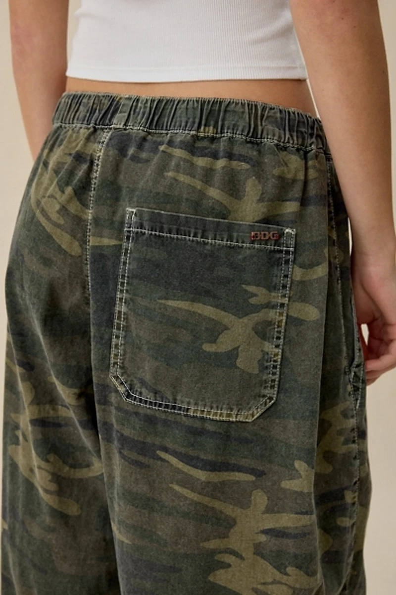 BDG Bobbi Cropped Baggy Pull-On Pants