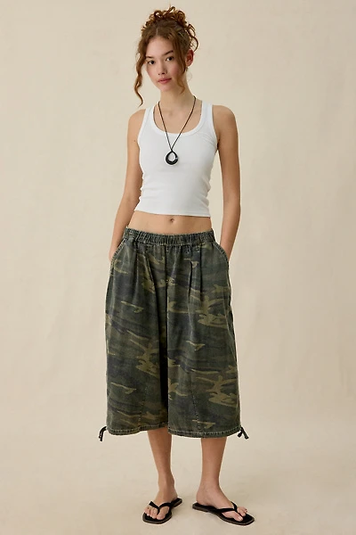 BDG Bobbi Cropped Baggy Pull-On Pants