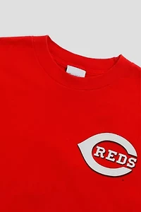 Frankie Collective Rework Cincinnati Reds MLB Crop Tee