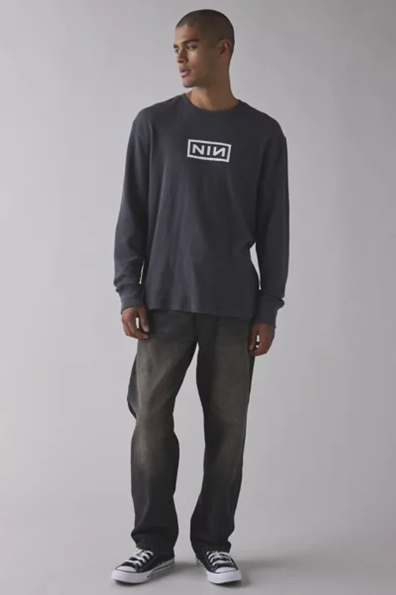 Nine Inch Nails Thermal Long Sleeve Tee