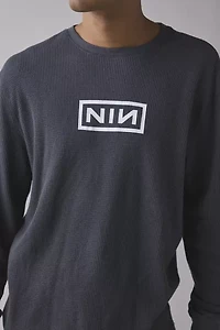 Nine Inch Nails Thermal Long Sleeve Tee
